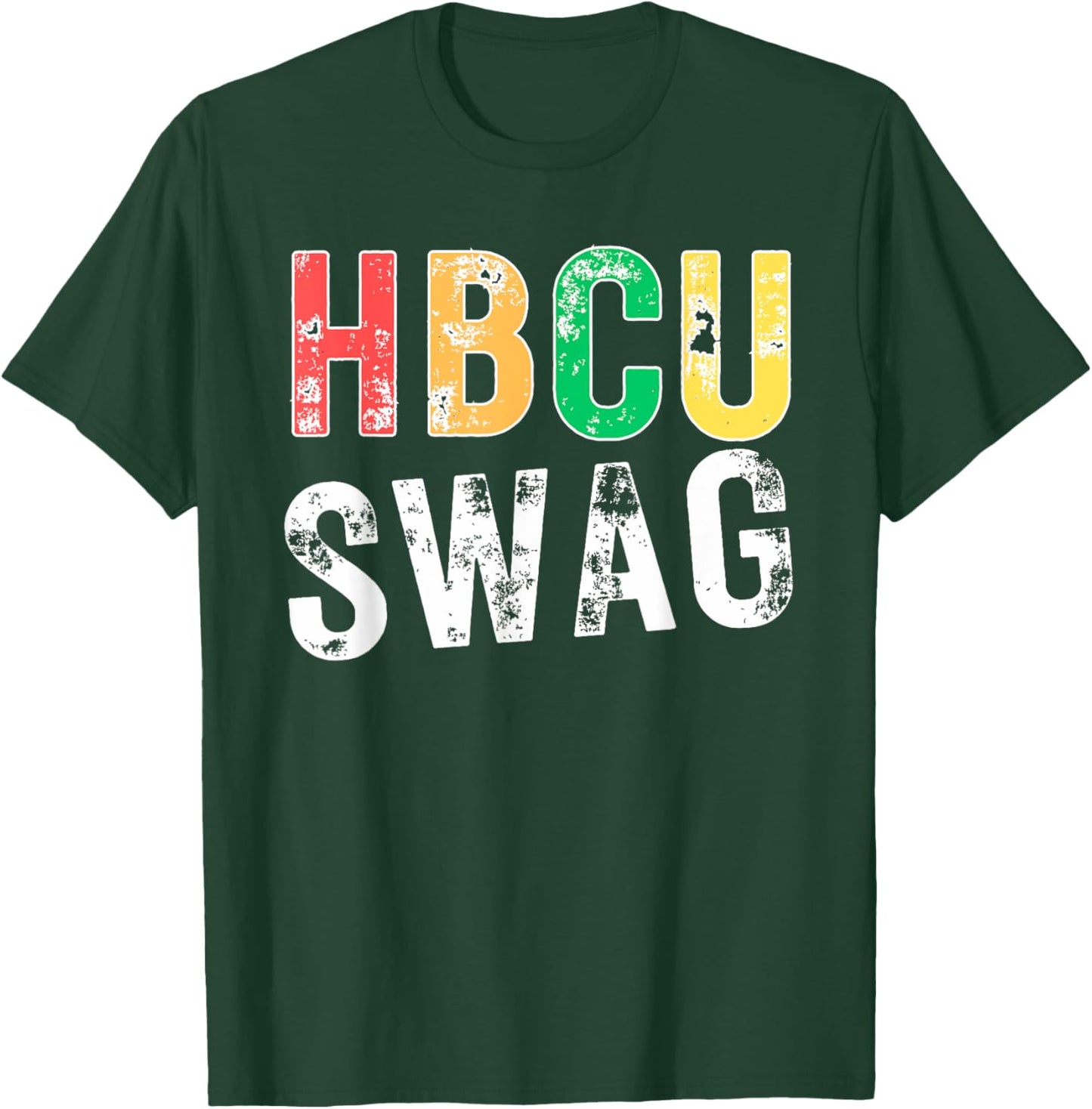 Historical Black College HBCU Swag Student Graduate Alumni T-Shirt - T-Shirt | Forest