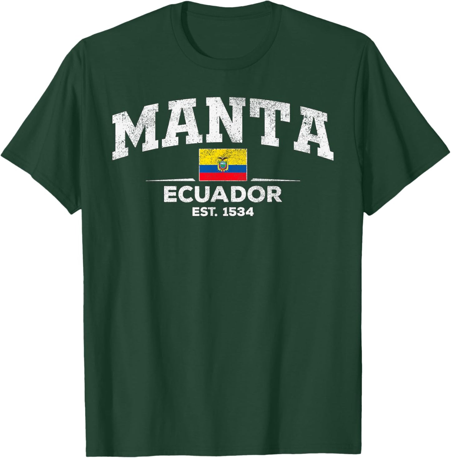 Manta Ecuador T-Shirt - T-Shirt | Forest