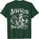She Is Clothed In Strength And Dignity Funny Cowgirl T-Shirt - T-Shirt | Forest