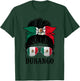 Durango Mexico Pride Mexican Flag State T-Shirt - T-Shirt | Forest