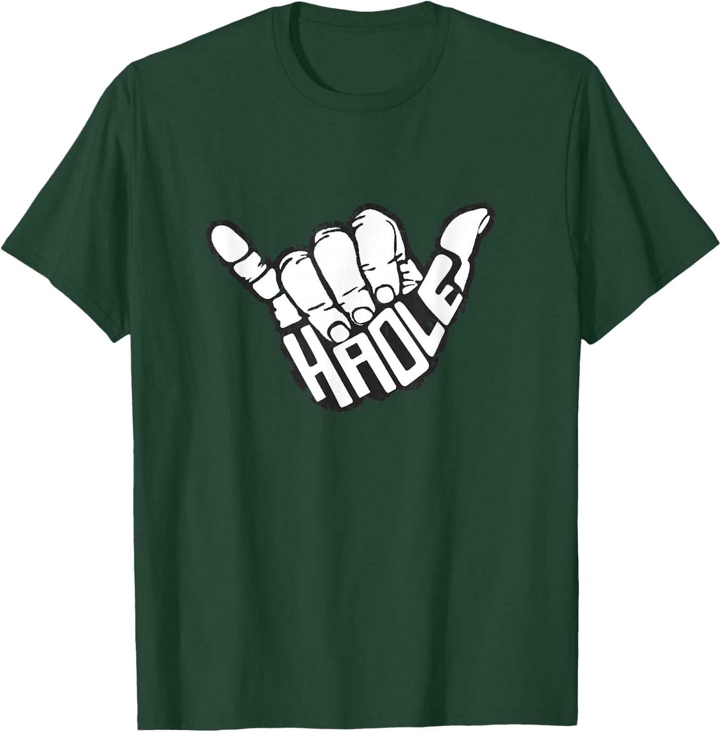 Hawaiian Haole Surf Hawaii Maui Aloha T-Shirt - T-Shirt | Forest