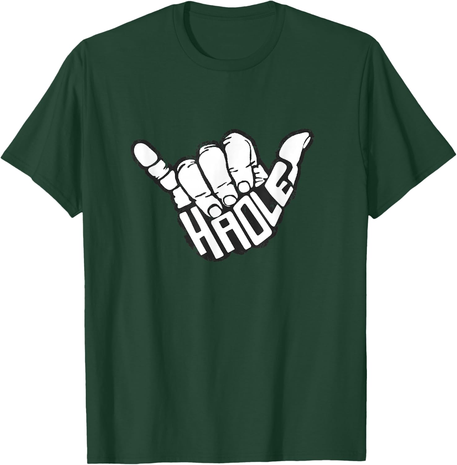 Hawaiian Haole Surf Hawaii Maui Aloha T-Shirt - T-Shirt | Forest