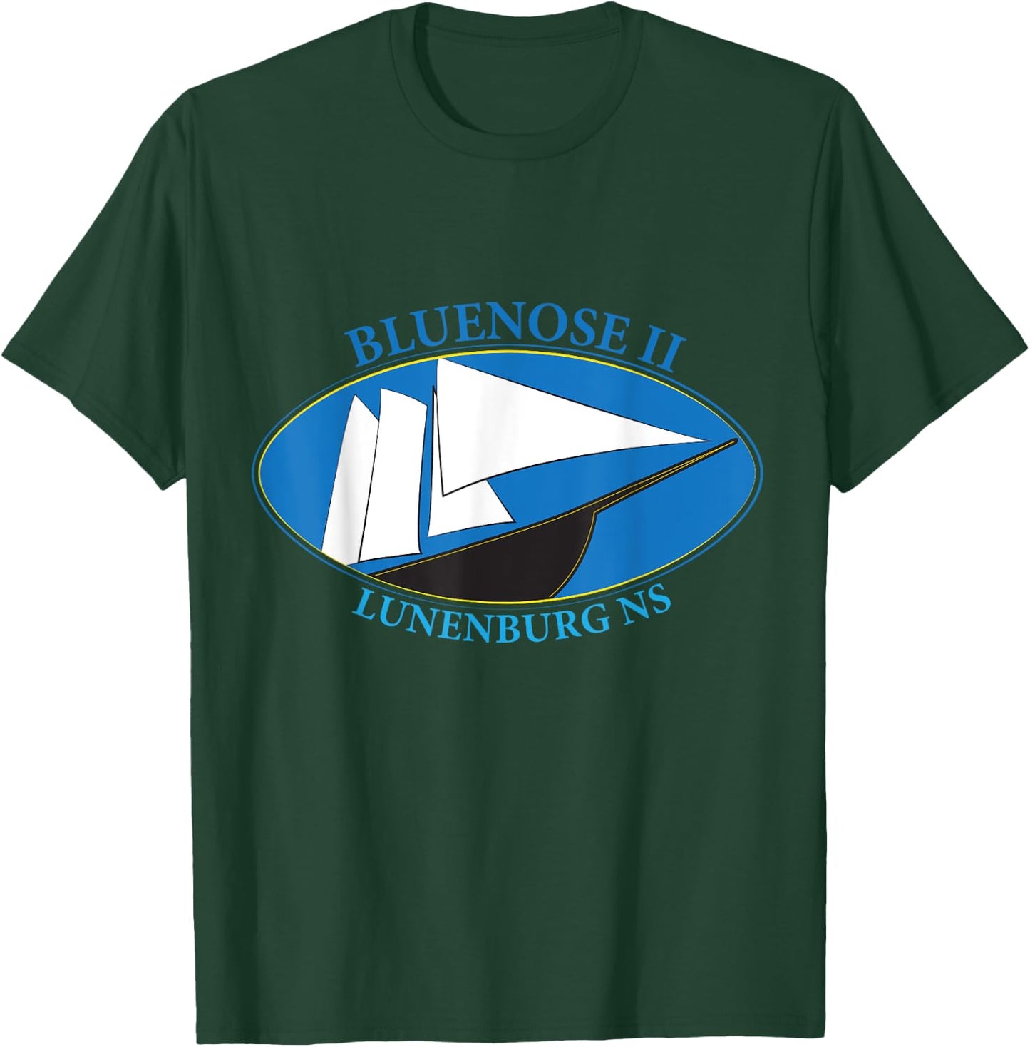 Bluenose II, Lunenburg, Nova Scotia, Canada T-Shirt - T-Shirt | Forest