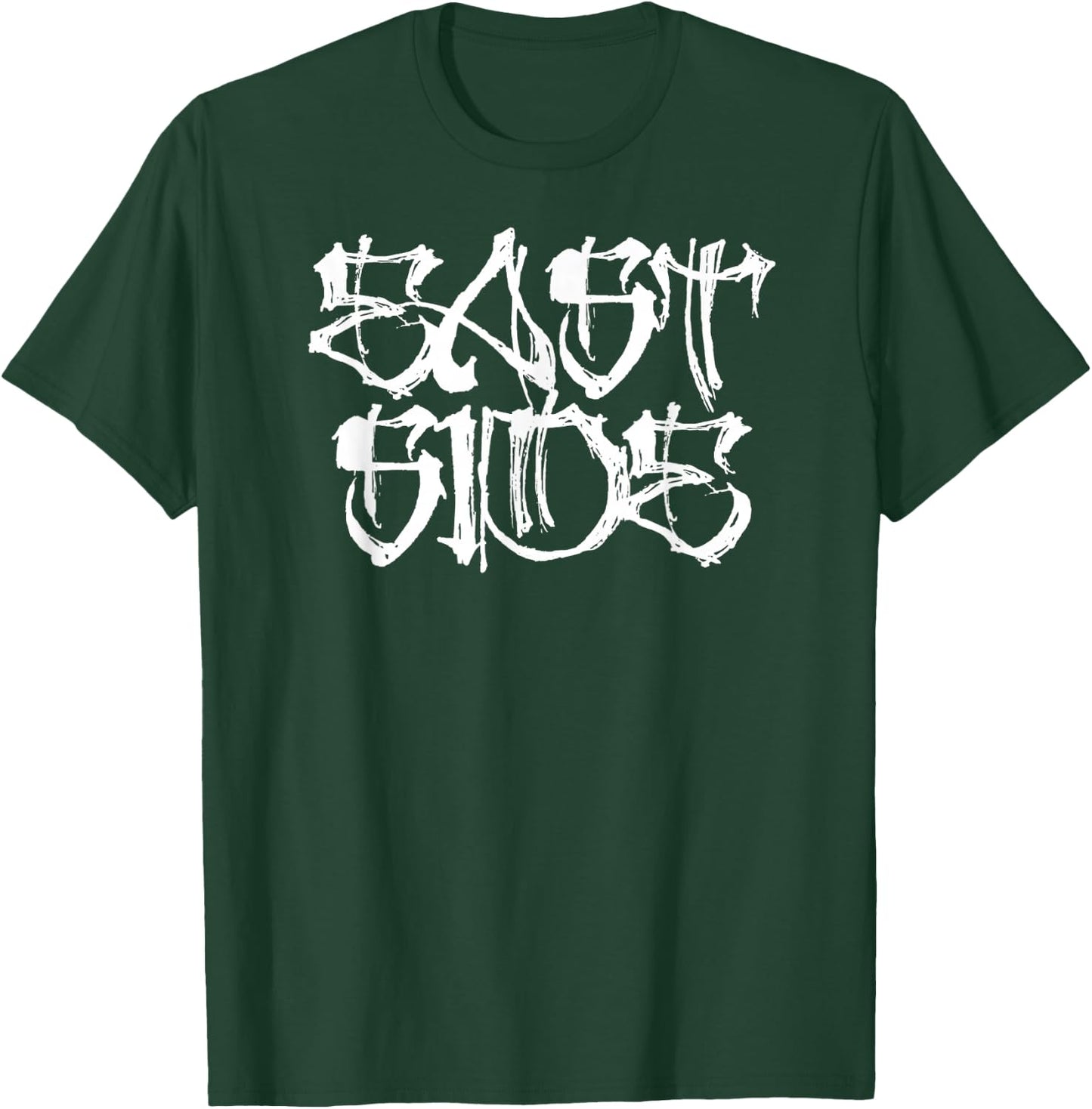 East Side Latin Urban Streetwear Inspired Graffiti Art T-Shirt - T-Shirt | Forest