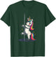 Pole Dance Dancing Unicorn Exotic Dancer Cute T-Shirt - T-Shirt | Forest