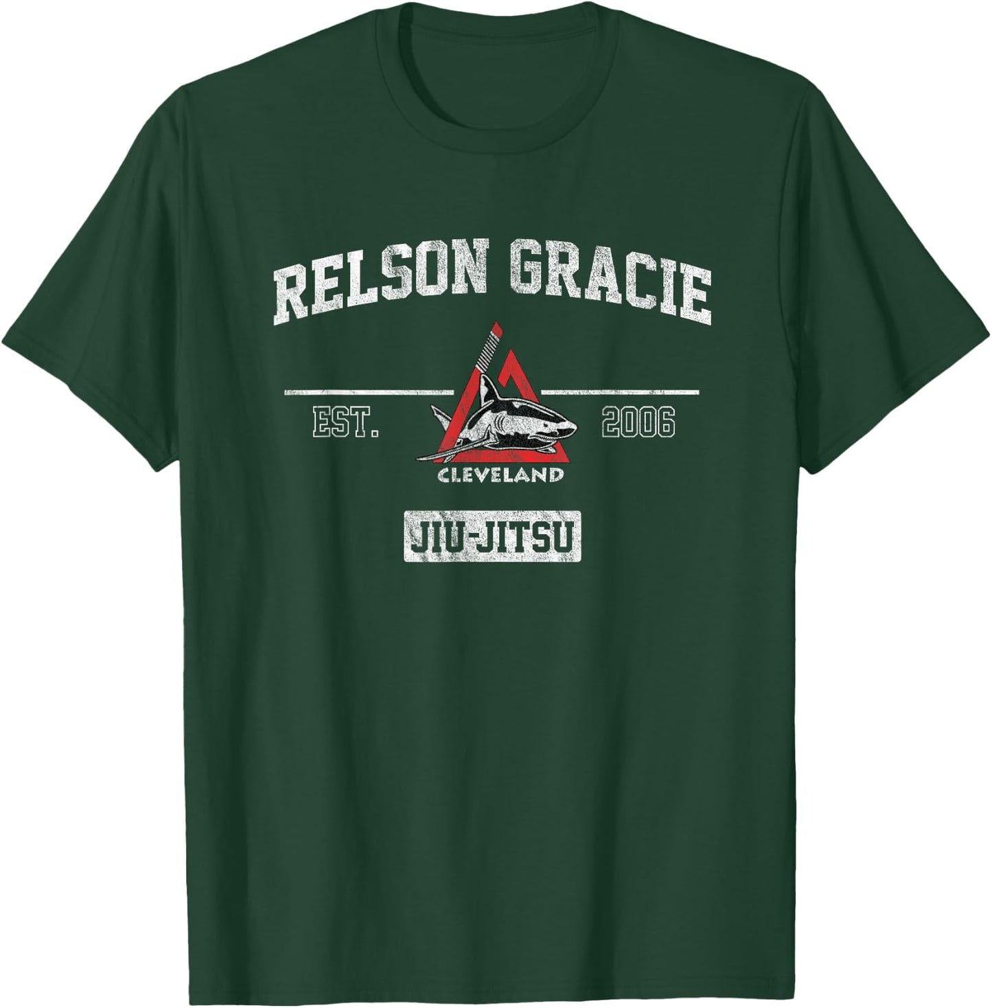 Relson Gracie Cleveland Jiu-Jitsu T-Shirt - T-Shirt | Forest