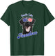 Black Labrador American Flag Vintage Americana Men T-Shirt - T-Shirt | Forest