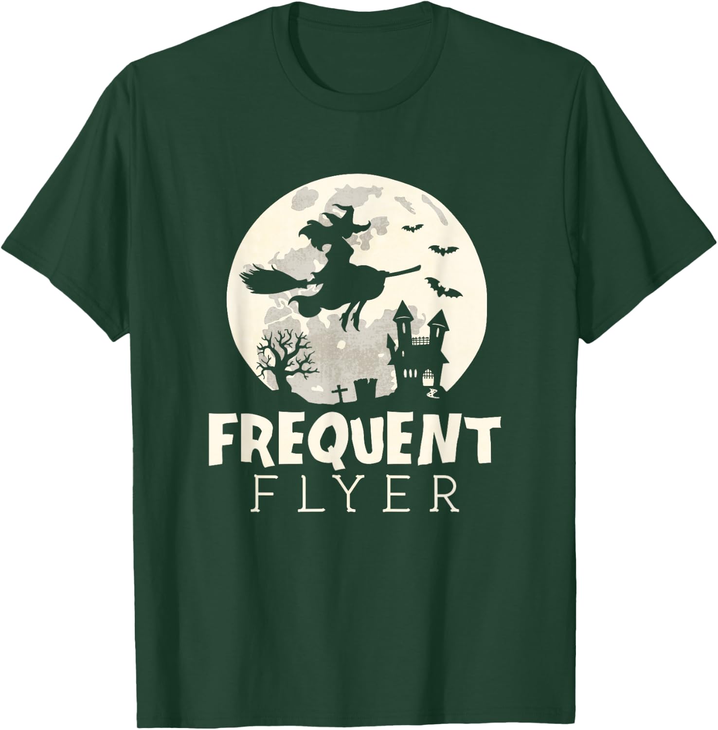Halloween witch costume Frequent - Flyer Shirt T-Shirt - T-Shirt | Forest