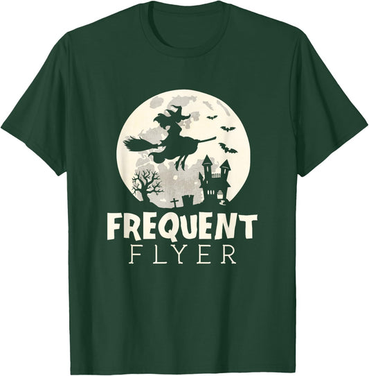 Halloween witch costume Frequent - Flyer Shirt T-Shirt - T-Shirt | Forest