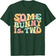 Some Bunny Is Two Bunnies 2 Years Old Kids 2nd Birthday T-Shirt - T-Shirt | Forest