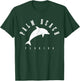Palm Beach Florida FL Vintage Dolphin Vacation T-Shirt - T-Shirt | Forest