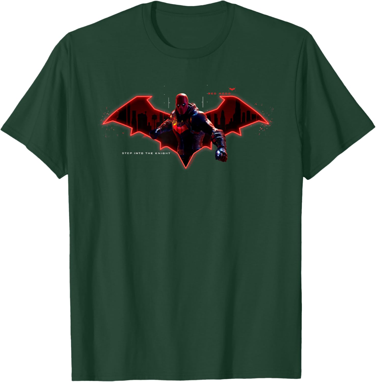 Gotham Knight's Red Hood Knight icon T-Shirt - T-Shirt | Forest