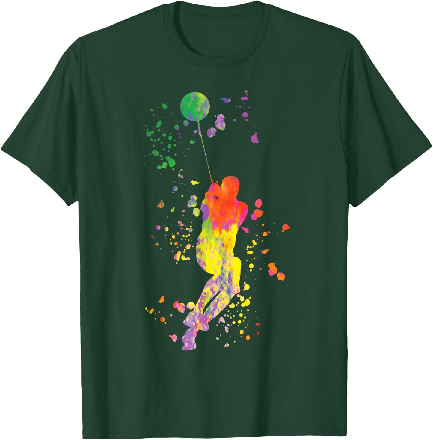 Hammer Thrower Colorsplash Kids Hammer Throw T-Shirt - T-Shirt | Forest