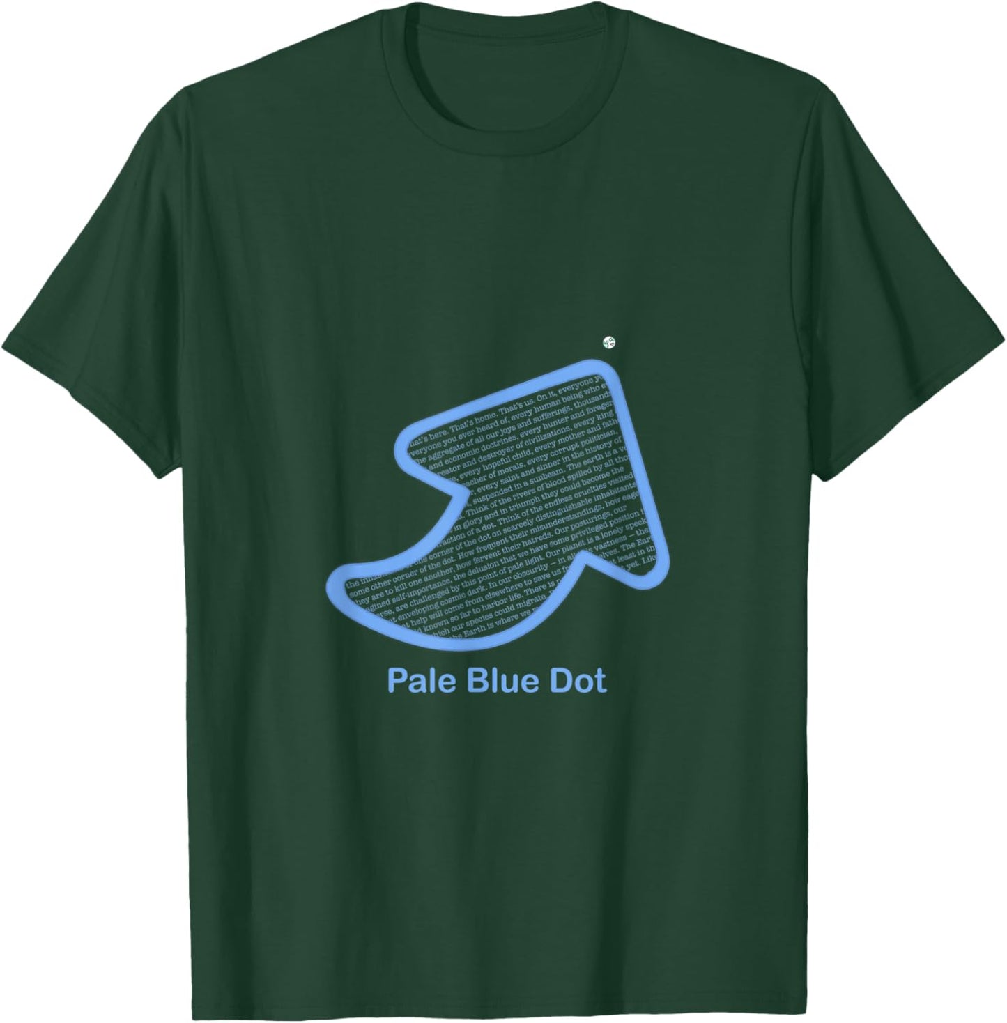 Pale Blue Dot T-Shirt - T-Shirt | Forest