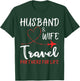 Couple Matching Husband And Wife Travel Partners For Life T-Shirt - T-Shirt | Forest