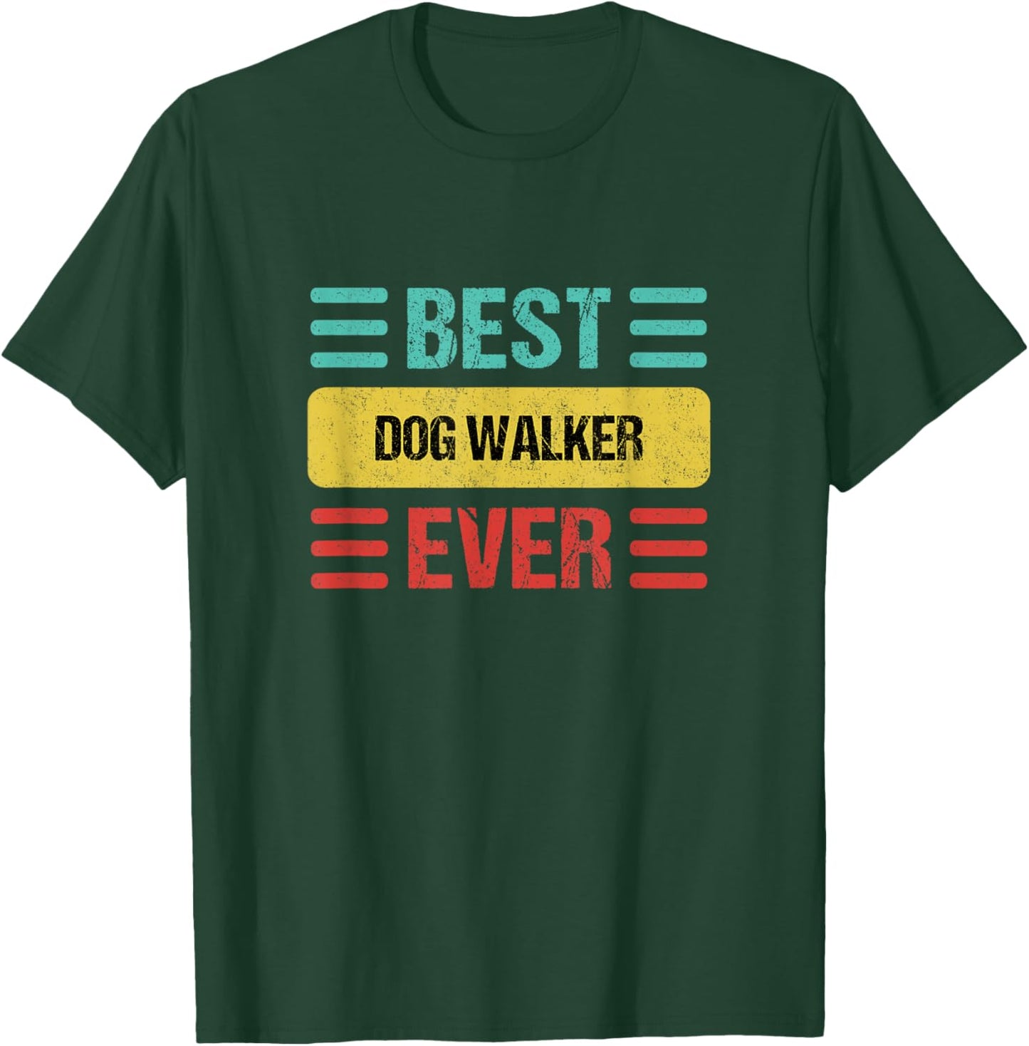 Dog Walker T-Shirt - T-Shirt | Forest