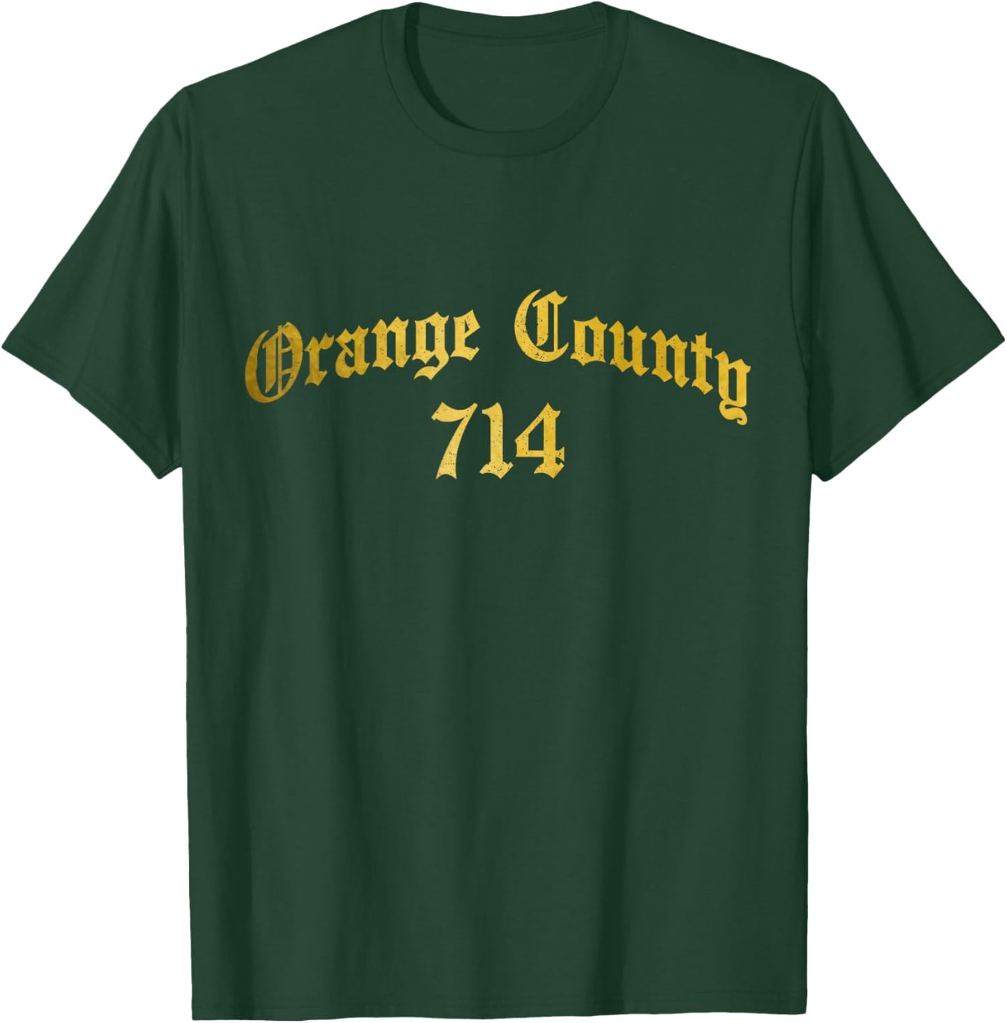 Orange County Area Code 714 Pride California Santa Ana T-Shirt - T-Shirt | Forest