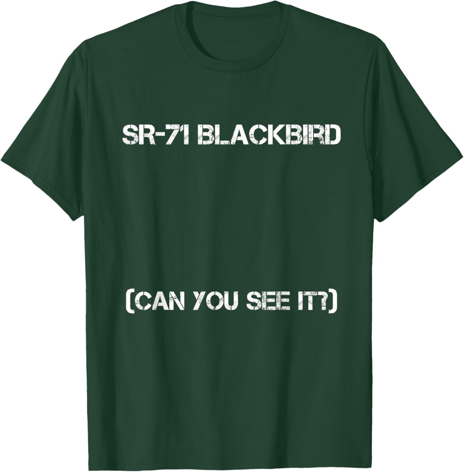 SR-71 Blackbird Blueprint Air Force Military Jet T-Shirt - T-Shirt | Forest