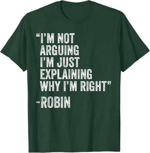 Robin Quote Funny Birthday Custom Name Idea Engineer