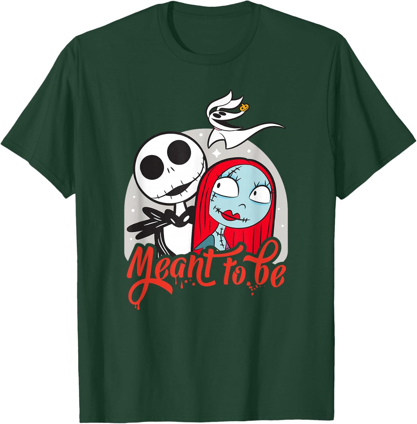 Disney The Nightmare Before Christmas Jack & Sally T-Shirt - T-Shirt | Forest