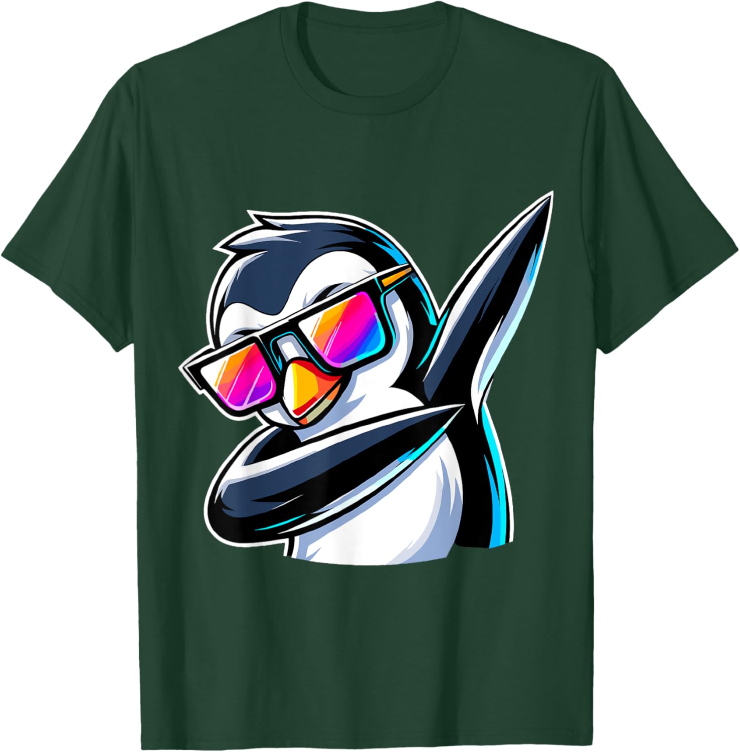 Dabbing Penguin T-Shirt - T-Shirt | Forest
