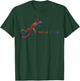 Onekai Hawaii Rainbow Colored Gecko Beach and Surf T-Shirt - T-Shirt | Forest