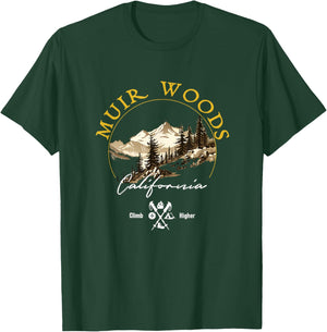 Muir Woods Retro Vintage Apparel - Muir Woods Souvenir T-Shirt - T-Shirt | Forest