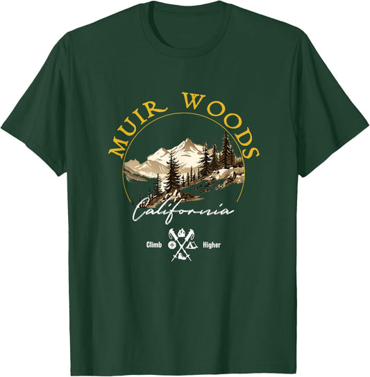 Muir Woods Retro Vintage Apparel - Muir Woods Souvenir T-Shirt - T-Shirt | Forest