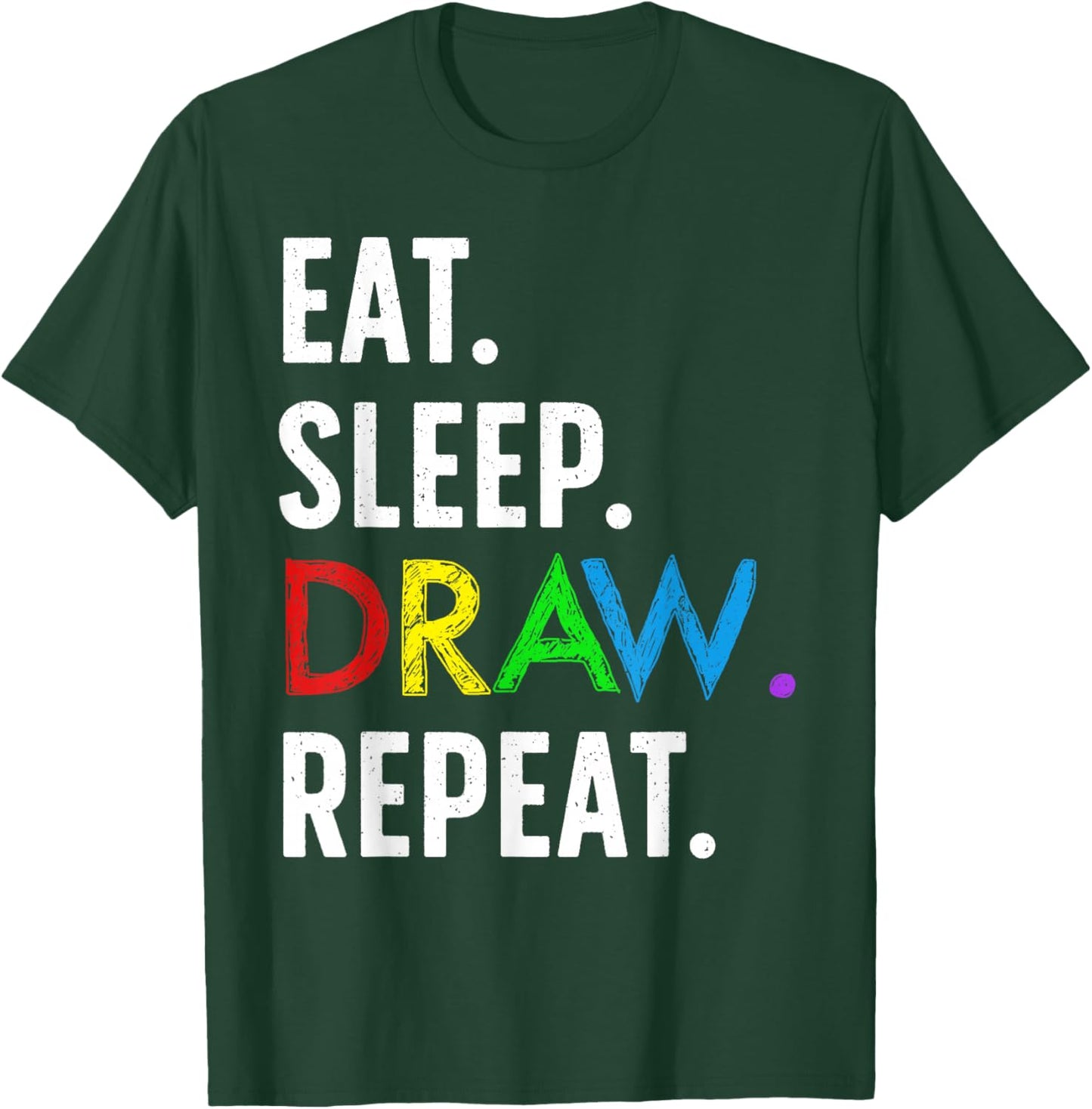 Cute Drawing Design Women Kids Sketch Artist Drawing T-Shirt - T-Shirt | Forest