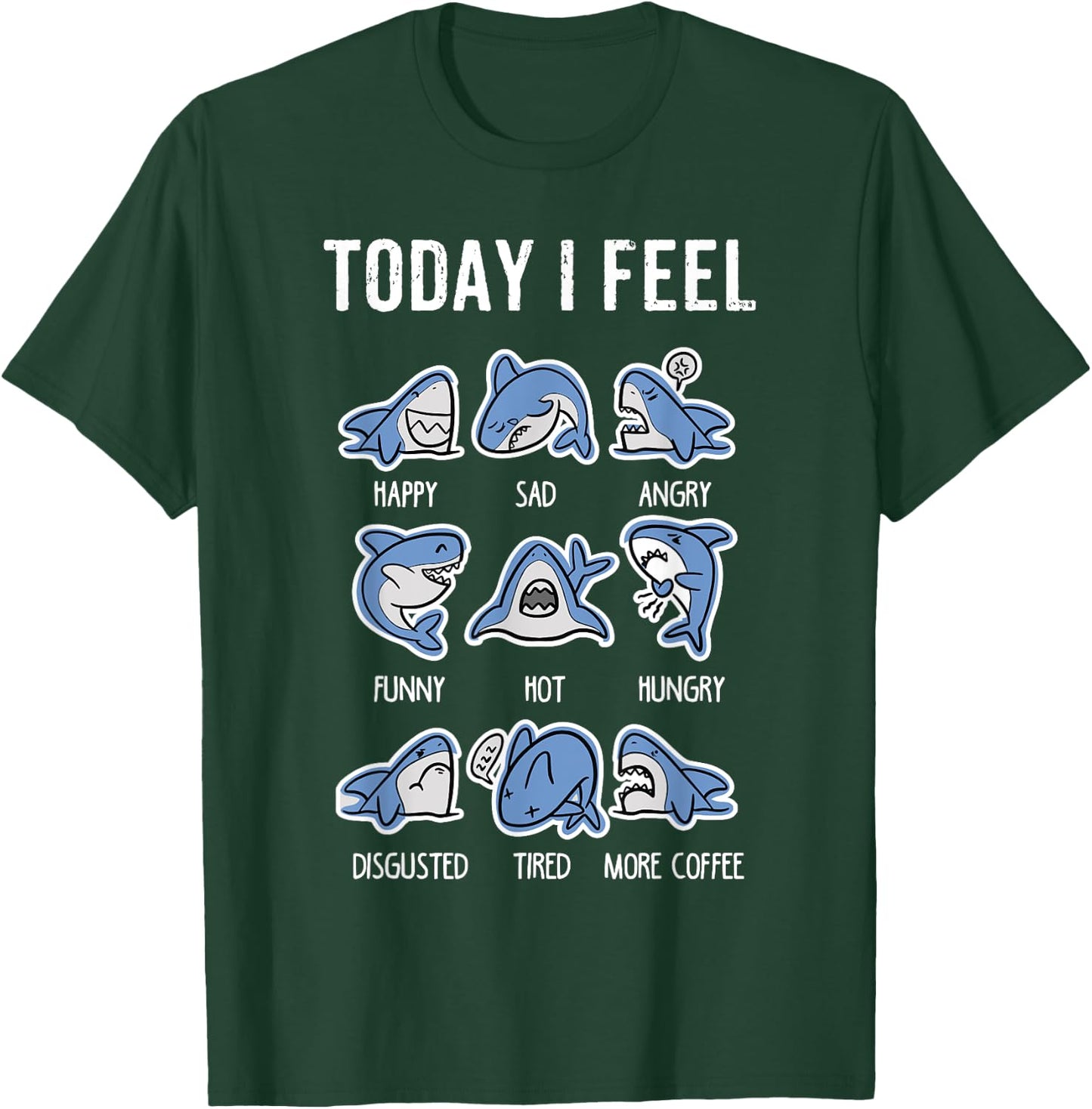 Funny Week Of The Shark 2019 Novelty Graphic Distressed Kids T-Shirt - T-Shirt | Forest