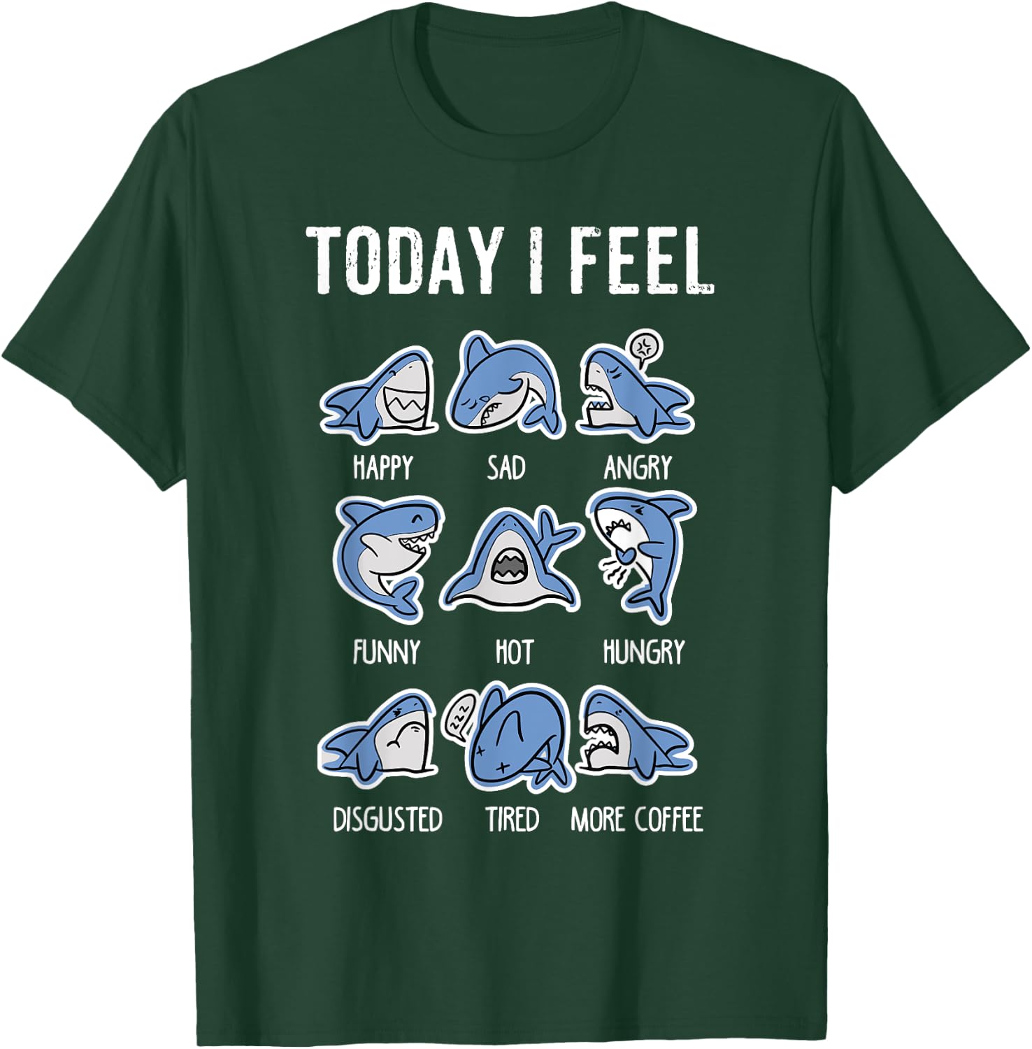 Funny Week Of The Shark 2019 Novelty Graphic Distressed Kids T-Shirt - T-Shirt | Forest