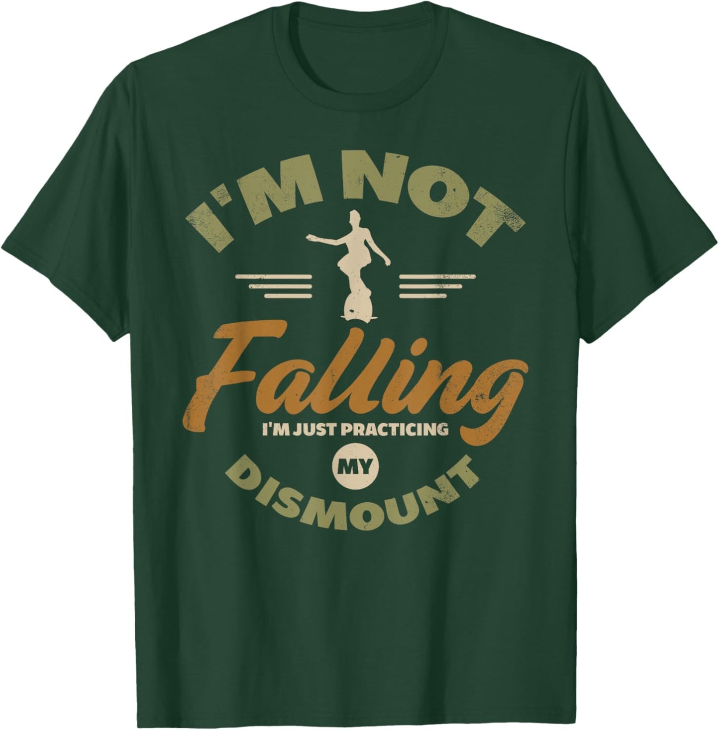 Monowheel Monocycle Solowheel Electric Unicycle T-Shirt - T-Shirt | Forest