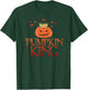 The Pumpkin King Crown Halloween Jack O Lantern scary face T-Shirt - T-Shirt | Forest