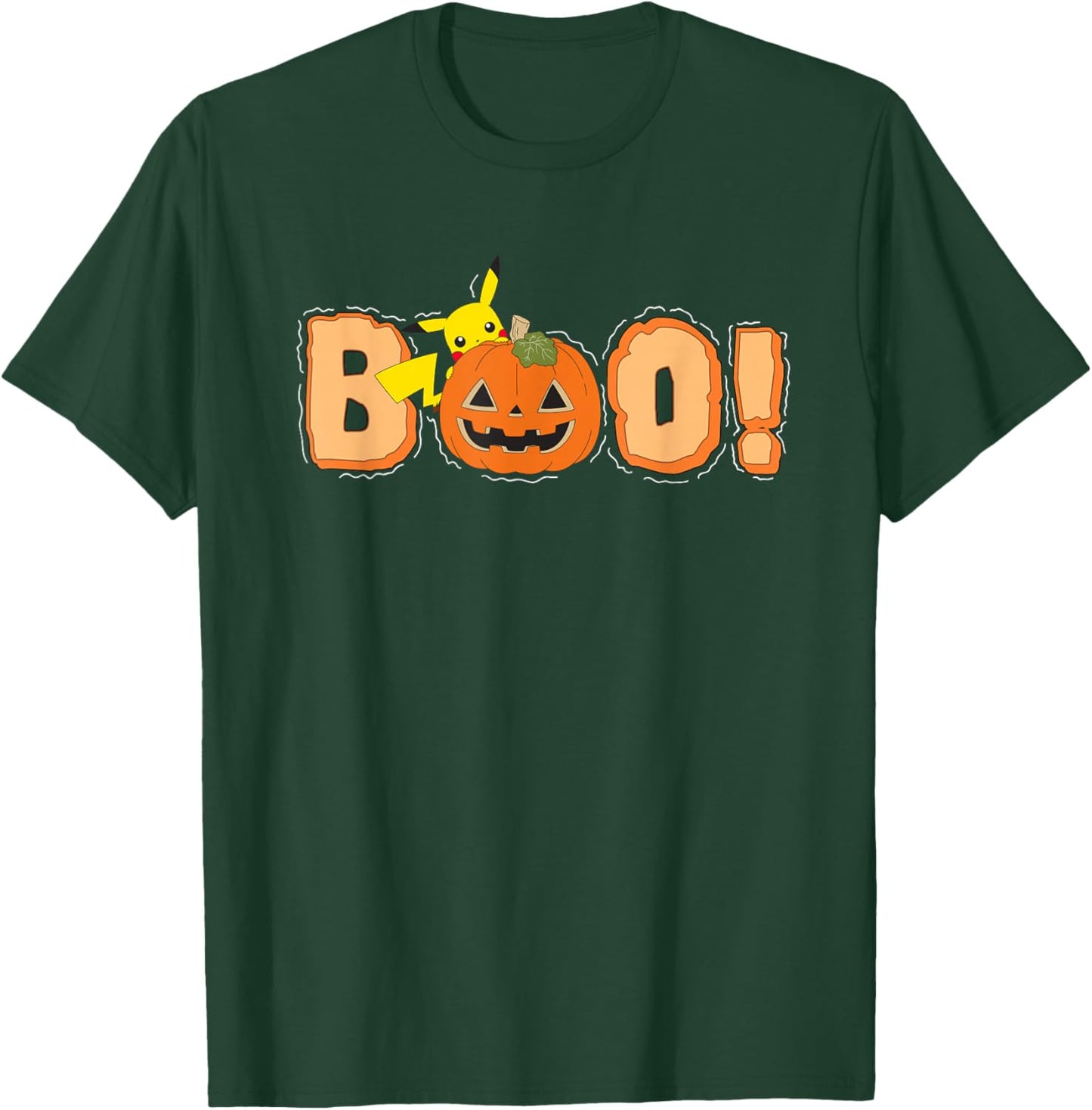 Pokémon - Halloween Pika Boo! T-Shirt - T-Shirt | Forest