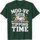 Funny Cow Tipping Joke Country Life Prank T-Shirt - T-Shirt | Forest