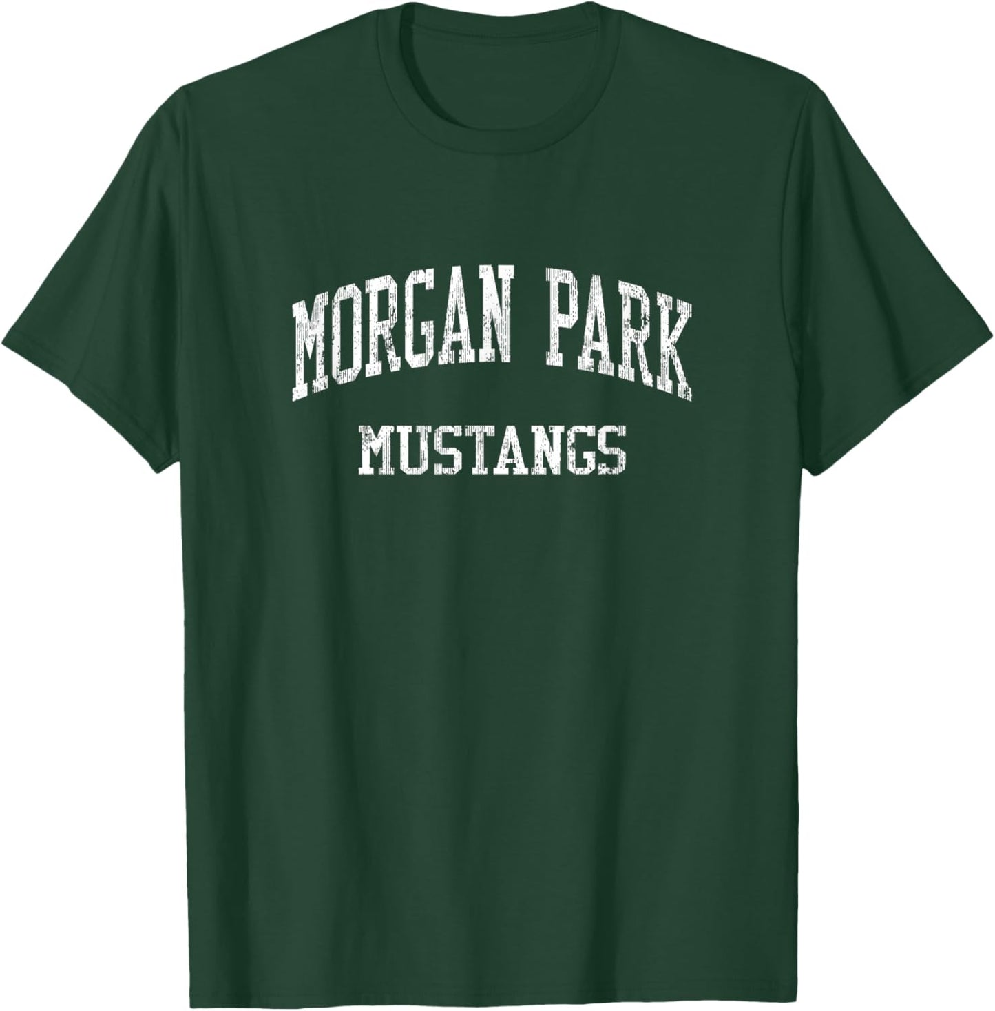 Morgan Park High School HS Chicago IL Vintage Sports T-Shirt - T-Shirt | Forest