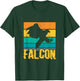 Falcon Bird Gift Falconry & Falconer Lover T-Shirt - T-Shirt | Forest