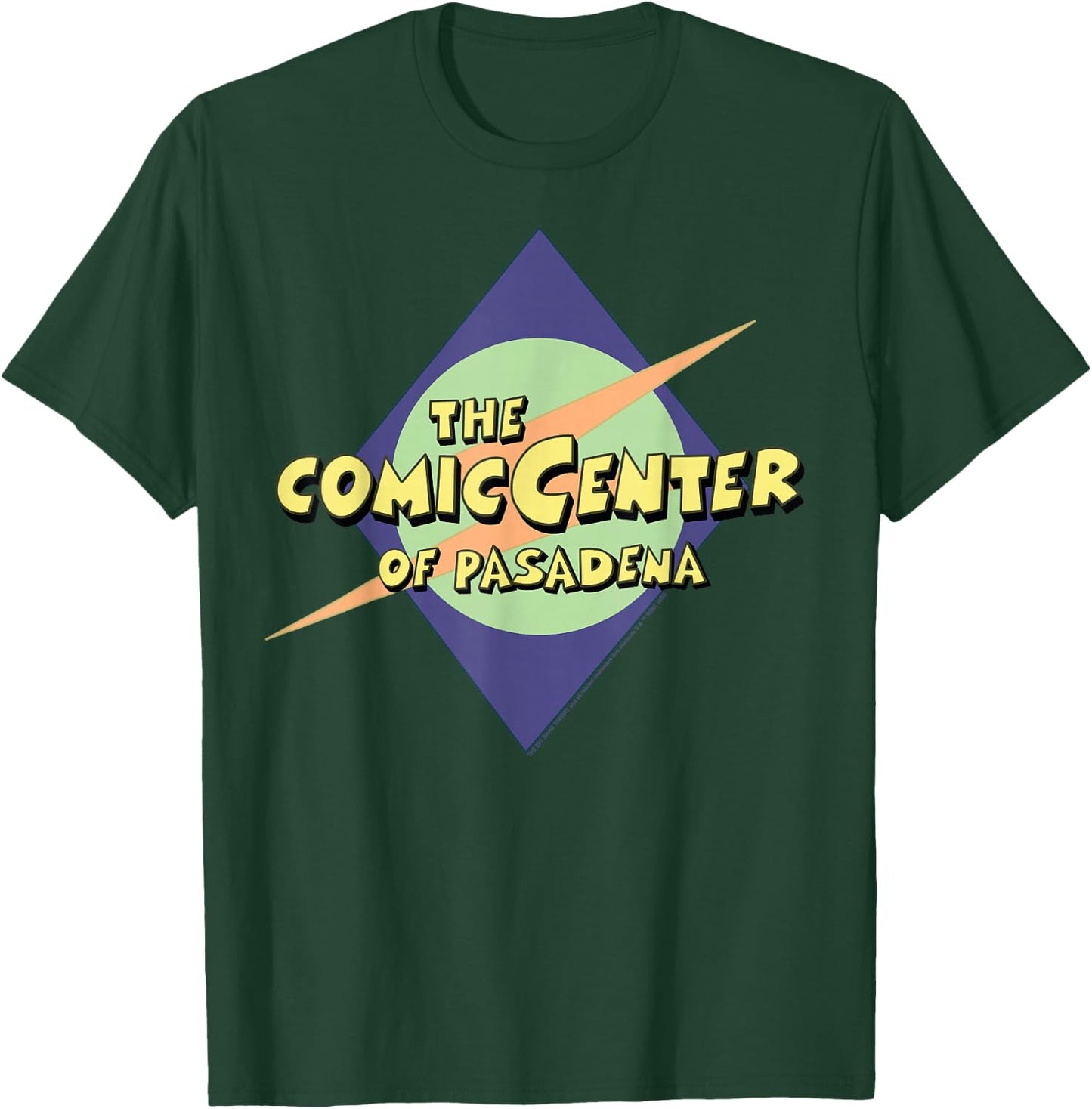 The Big Bang Theory The Comic Center of Pasadena T-Shirt - T-Shirt | Forest