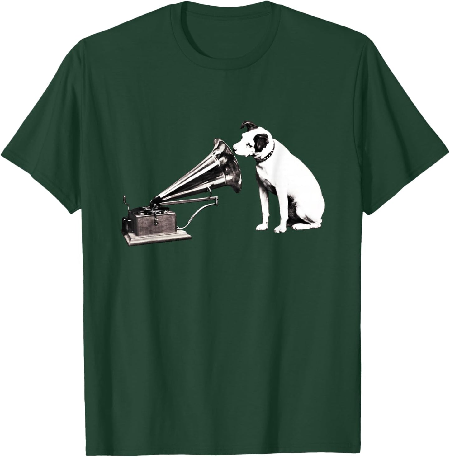 Voice of His Master Painting T-Shirt - T-Shirt | Forest
