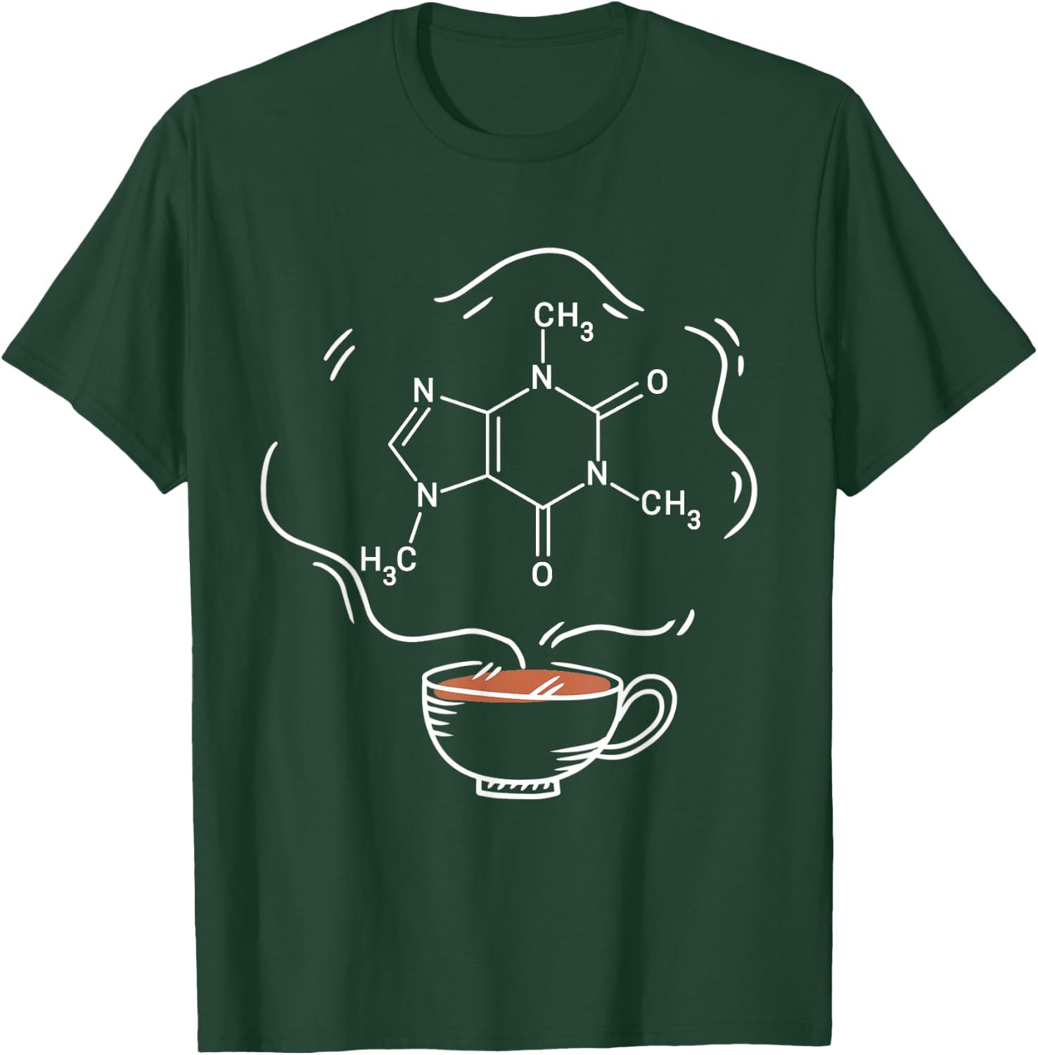 Cappuccino Fan Espresso Lover Caffeine Barista T-Shirt - T-Shirt | Forest