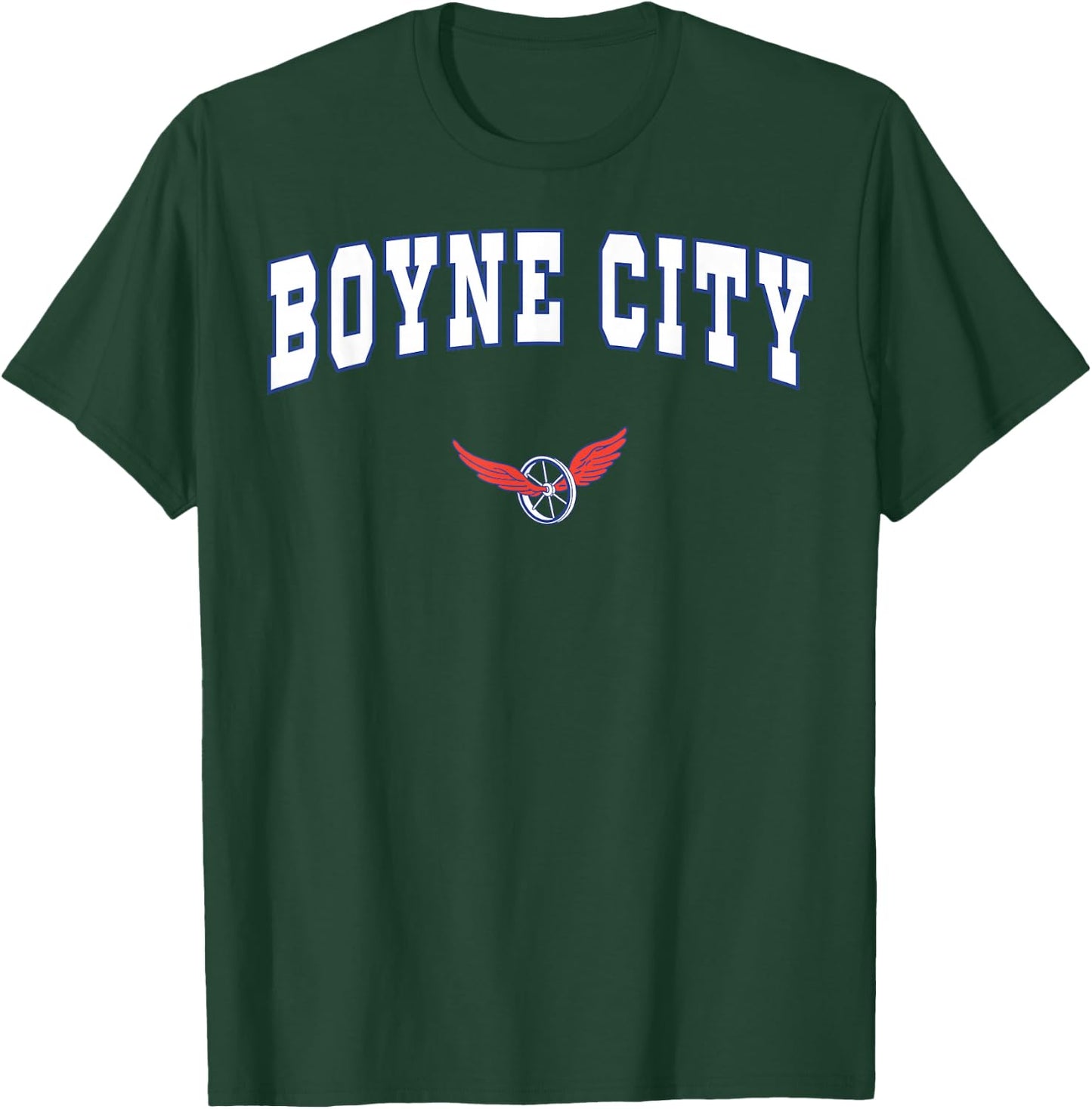 Boyne City High School Ramblers T-Shirt - T-Shirt | Forest