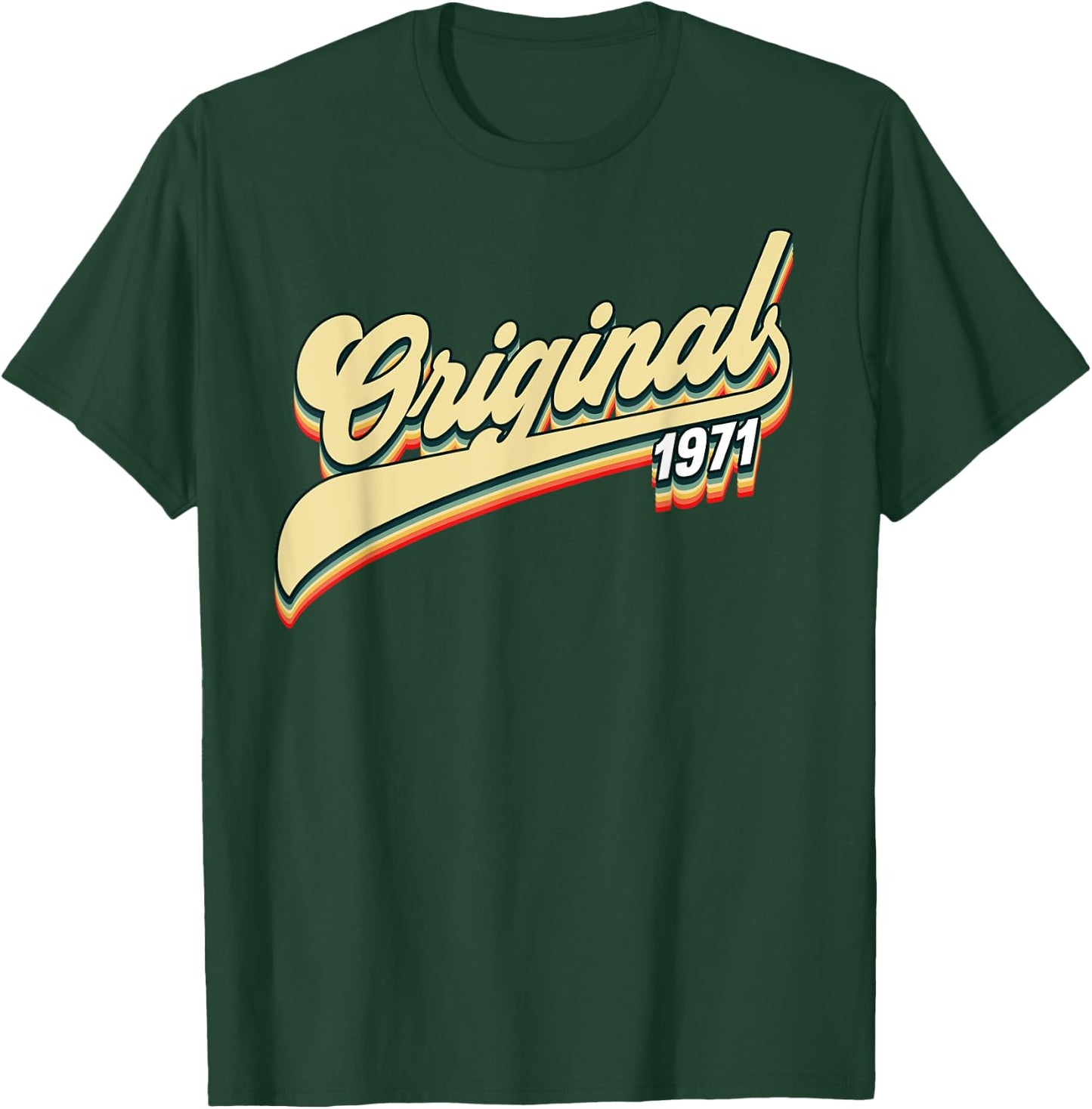 1971 Birthday T-Shirt - T-Shirt | Forest