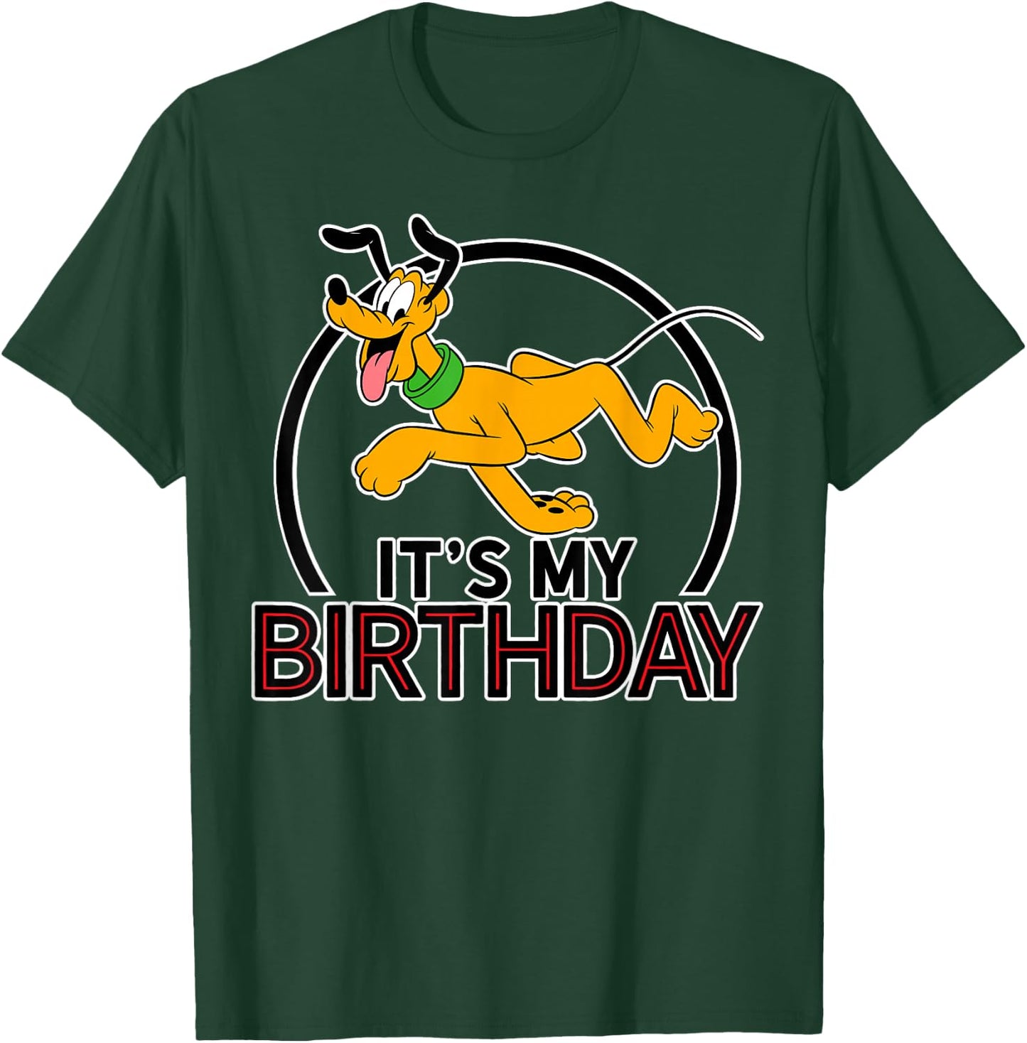 Pluto - Birthday T-Shirt - T-Shirt | Forest