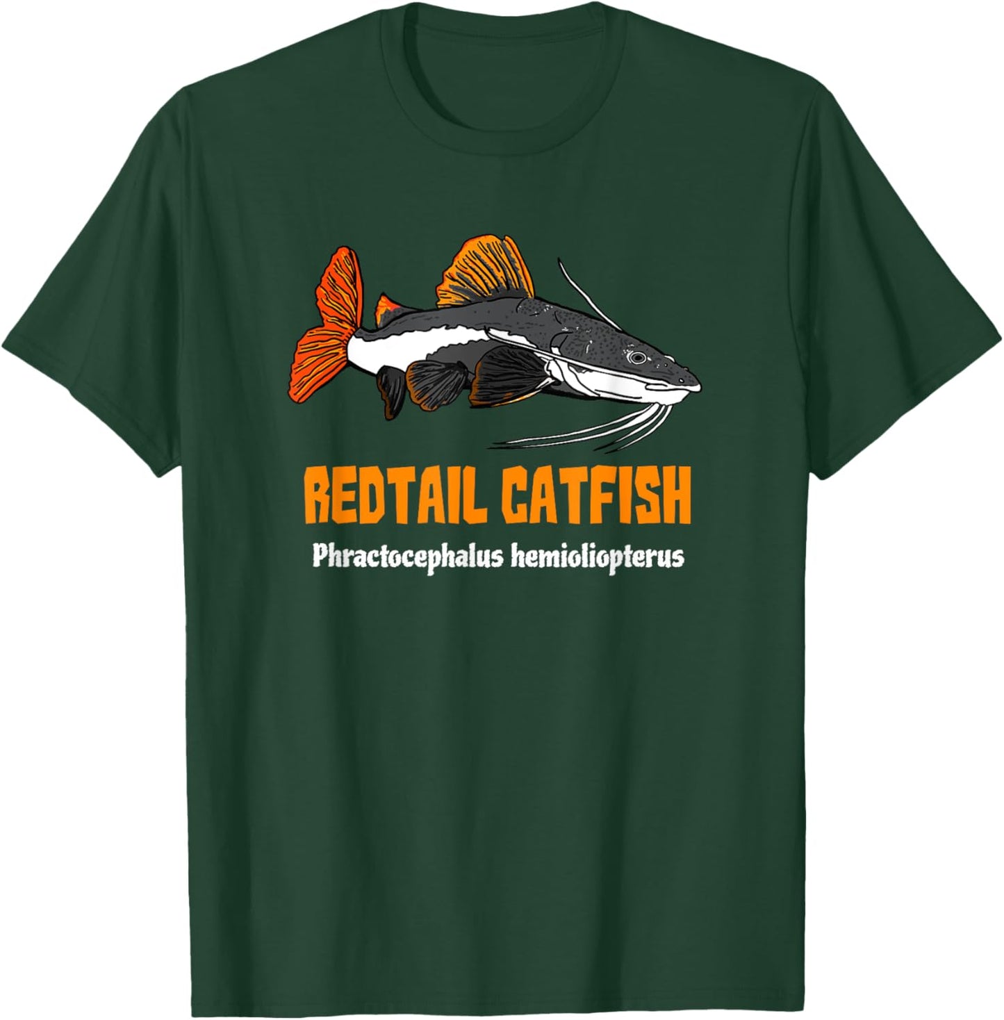 Redtail Catfish Monster Fish Phractocephalus hemioliopterus T-Shirt - T-Shirt | Forest