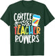 Coffee Gives Me Teacher Powers T-Shirt - T-Shirt | Forest