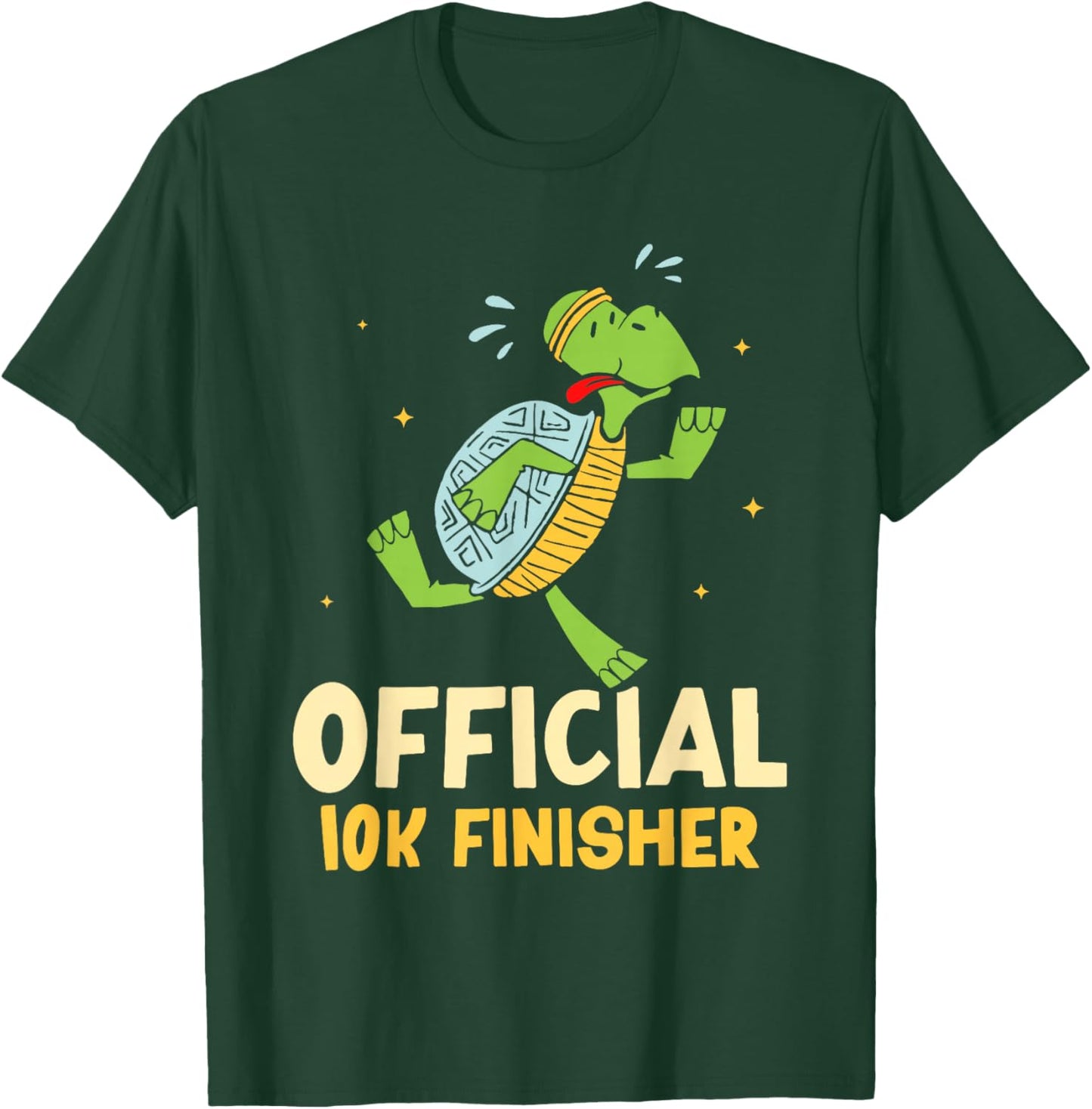 Official 10K Finisher Running Runner Running Race 10K T-Shirt - T-Shirt | Forest
