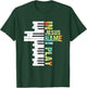 CharlIan Minds - Christian Piano Lovers In Jesus Christian Name I Play Piano Music Vintage T-Shirt - T-Shirt | Forest