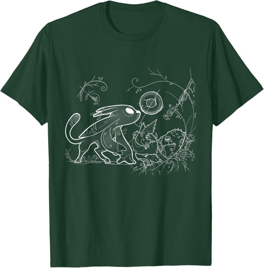 Will of The Wisps Ori in die Game Videogame platformer T-Shirt - T-Shirt | Forest