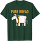 Pure Bread - Funny Horse Humor Purebred Pun Word Gag T-Shirt - T-Shirt | Forest