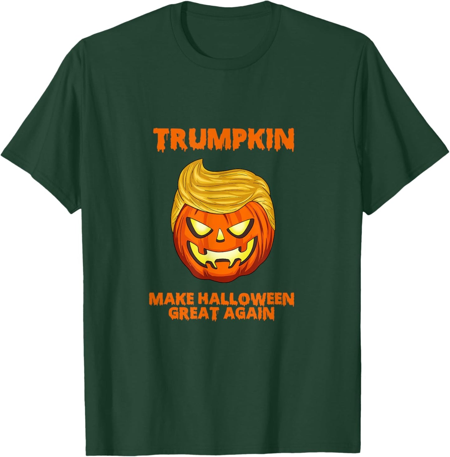 Trumpkin 2024 USA Make Halloween Great Again Funny T-Shirt - T-Shirt | Forest